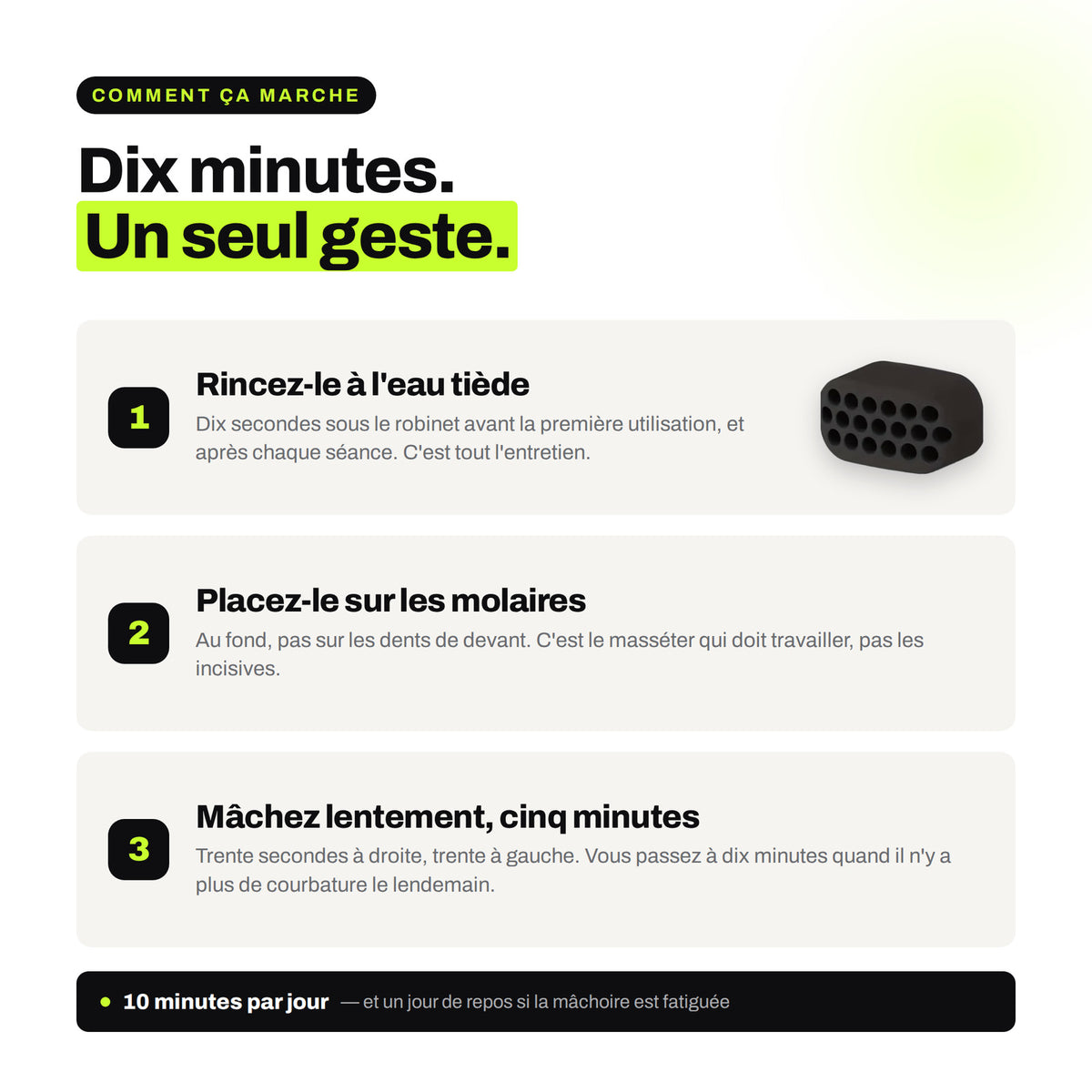 VEYRO — Entraîneur de mâchoire